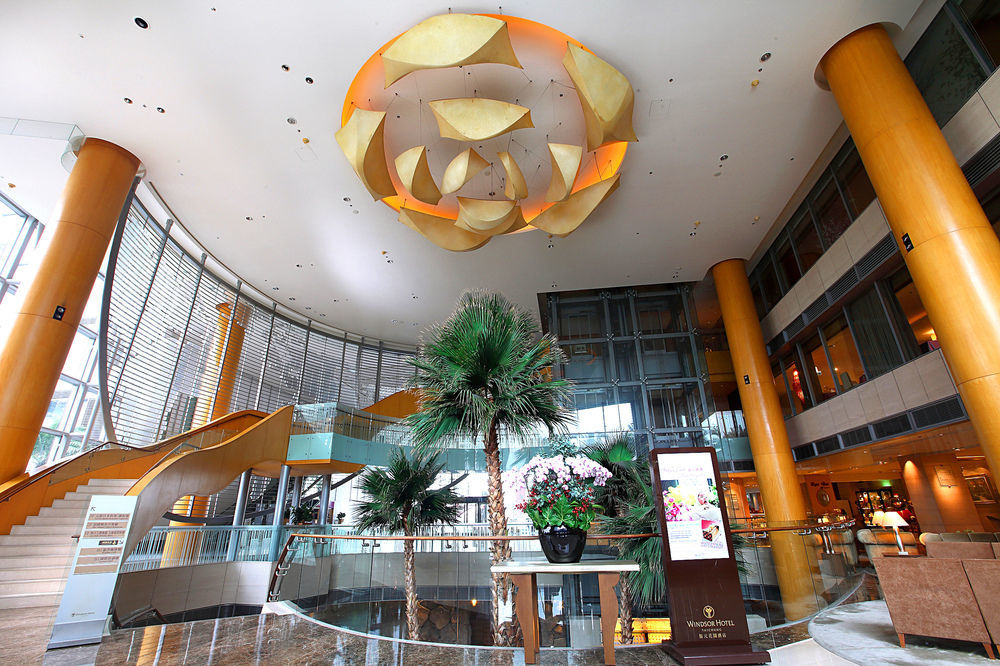 Windsor Hotel Taichung Eksteriør billede The lobby of the hotel